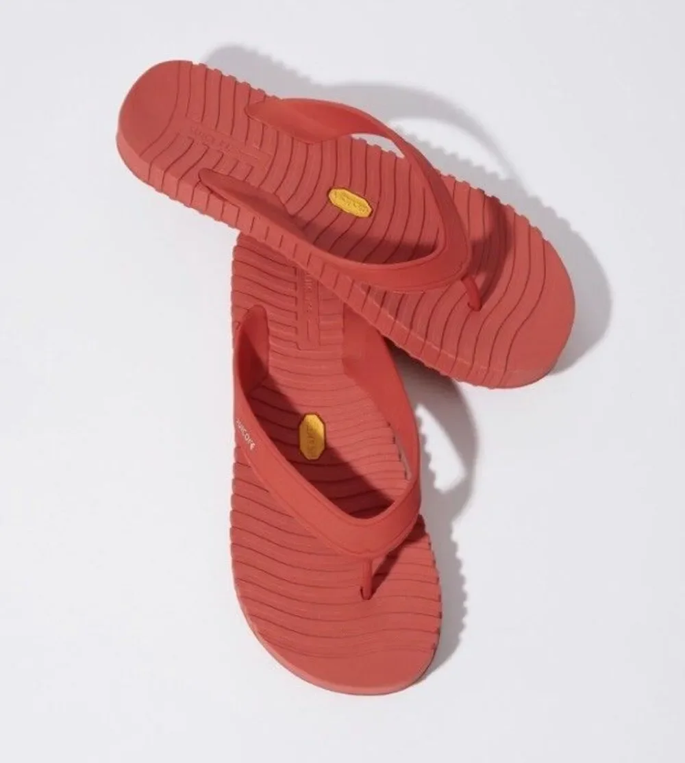 New Suicoke Von Slide Sandals Salmon Pink Mens 8 Womens 10